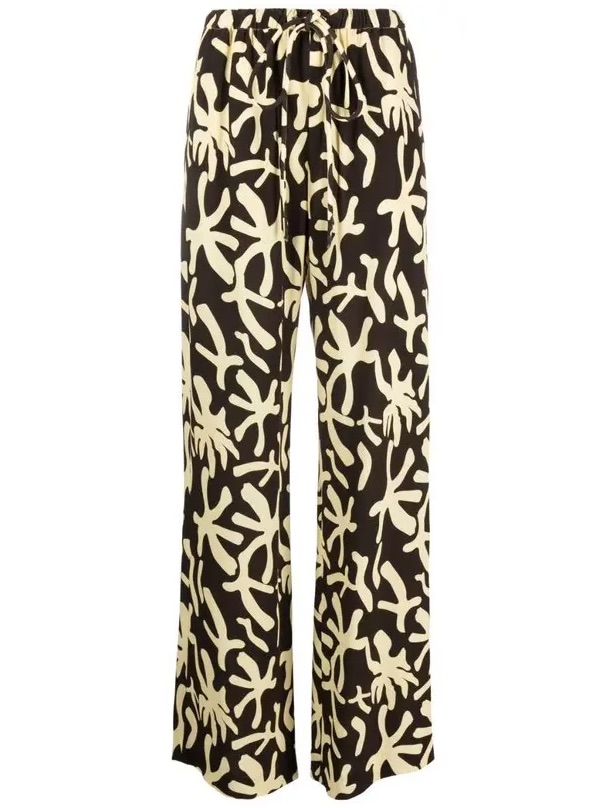 Nwt Nanushka Abstract-Print Trousers
